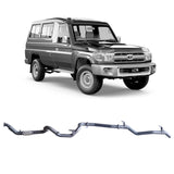 Redback Extreme Duty - Toyota Landcruiser 78 Series (2007 - 2016) Troop Carrier Performance Exhaust