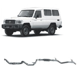 Redback Extreme Duty - Toyota Landcruiser 78 Series (2001 - 2007) 4.2L TD Performance Exhaust