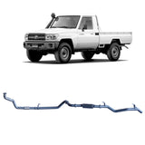 Redback Performance - Toyota Landcruiser 79 Series 4.2L 1HZ (10/1999 - 01/2007) Exhaust "Pipe & Resonator" STD