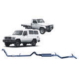 Redback Extreme Duty - Toyota Landcruiser 75/78 Series (1990 - 1999) 4.2L Performance Exhaust System