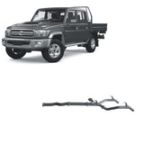 Redback Extreme Duty - Toyota Landcruiser 79 Series (2016 - On) Single and Double Cab Twin Exhaust
