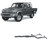Redback Extreme Duty - Toyota Landcruiser 79 Series (2016 - On) Single and Double Cab Twin Exhaust