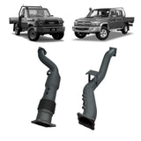 Redback Extreme Duty - Toyota Landcruiser 79 Series (2012 - 2024) 4" DPF Adapter Pipe Without Cat