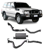 Redback Performance - Toyota Landcruiser 100 Series 4.2L (10/2000 - 10/2007) Exhaust "Cat & Muffler"