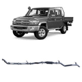 Redback Extreme Duty - Toyota Landcruiser 79 Series Double Cab (2012 - 2016) Performance Exhaust System