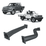 Redback Extreme Duty - Toyota Landcruiser 79 Series (2012 - 2016) Double Cab with Auxiliary Fuel Tank Performance Exhaust