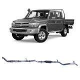 Redback Extreme Duty - Toyota Landcruiser 79 Series Double Cab (2012 - 2016) with Auxiliary Fuel Tank Performance Exhaust System