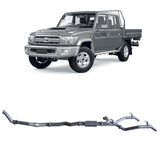 Redback Extreme Duty - Toyota Landcruiser 79 Series (2012 - 2016) Double Cab Twin Exhaust