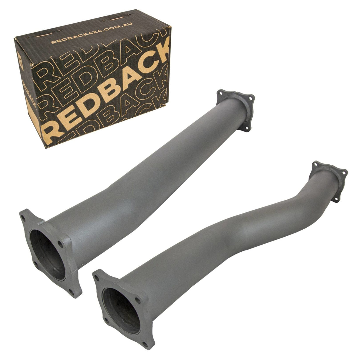 Redback Performance - Toyota Landcruiser 76 Series Wagon with Auxiliary Fuel Tank (01/2007 - 10/2016) Exhaust (Extreme Duty 4x4) "Cat & Pipe"