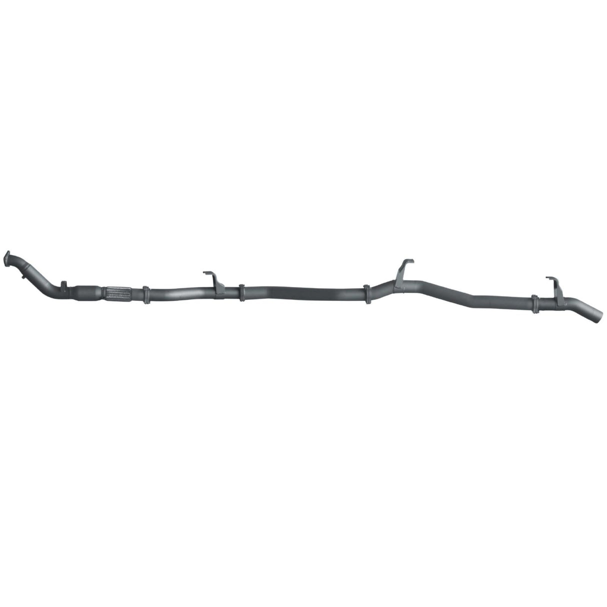 Redback Performance - Toyota Landcruiser 76 Series Wagon with Auxiliary Fuel Tank (01/2007 - 10/2016) Exhaust (Extreme Duty 4x4) "Cat & Pipe"