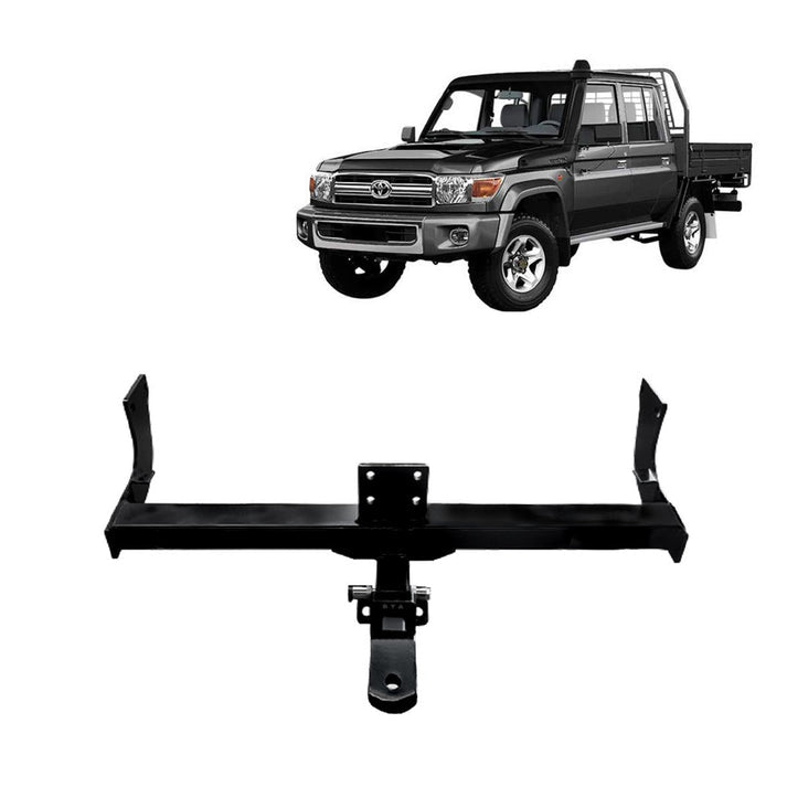 BTA | Heavy Duty Towbar | Toyota Landcruiser 70 75 78 79 Series 1985–On | Capacity 3500kg | TOY010H