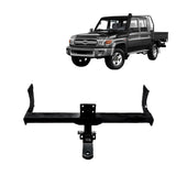 BTA | Heavy Duty Towbar | Toyota Landcruiser 70 75 78 79 Series 1985–On | Capacity 3500kg | TOY010H