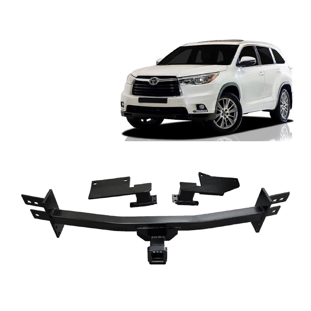 BTA Toyota Kluger (03/2014 – 03/2021) Heavy Duty Towbar 2000/200kg Capacity