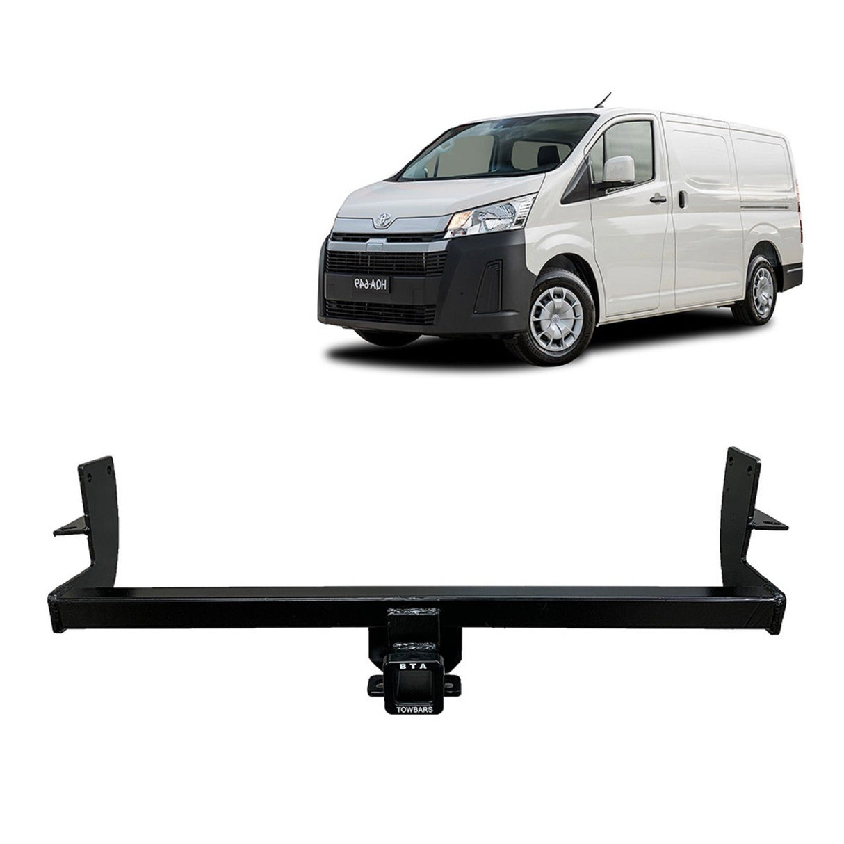 BTA Toyota Hiace LWB/SLWB Van (02/2019 – On) Heavy Duty Towbar 1900/190kg Capacity