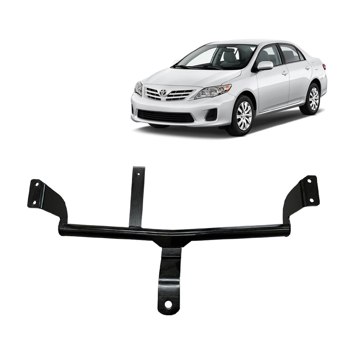 BTA Toyota Corolla ZZE152 (05/2007 – 01/2014) Light Duty Towbar 1300/90kg Capacity