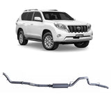 Redback Extreme Duty - Toyota Prado 120 150 Series 1KD-FTV (2006 - 2015) Performance Exhaust