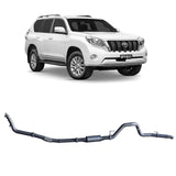 Redback Extreme Duty - Toyota Prado 120 150 Series 1KD-FTV (2006 - 2015) Performance Exhaust