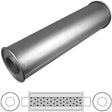 Redback - 4" Glass Packed Resonator Muffler Centre/Centre 36"x8"x8" Round Aluminised
