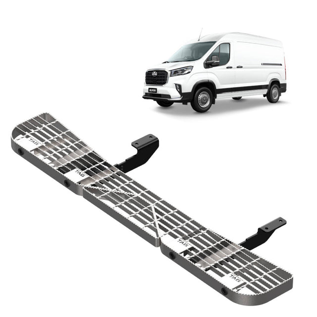 TAG | Galvanised Rear Step & Sensor Brackets Kit | LDV Deliver 9 LWB Van 2020–On | TSPA16-K010