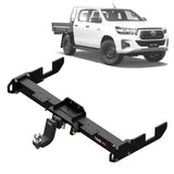 TAG | Extreme Recovery Towbar & Direct Fit Wiring Kit | Toyota Hilux 2015–On No Step | TXR783-K201