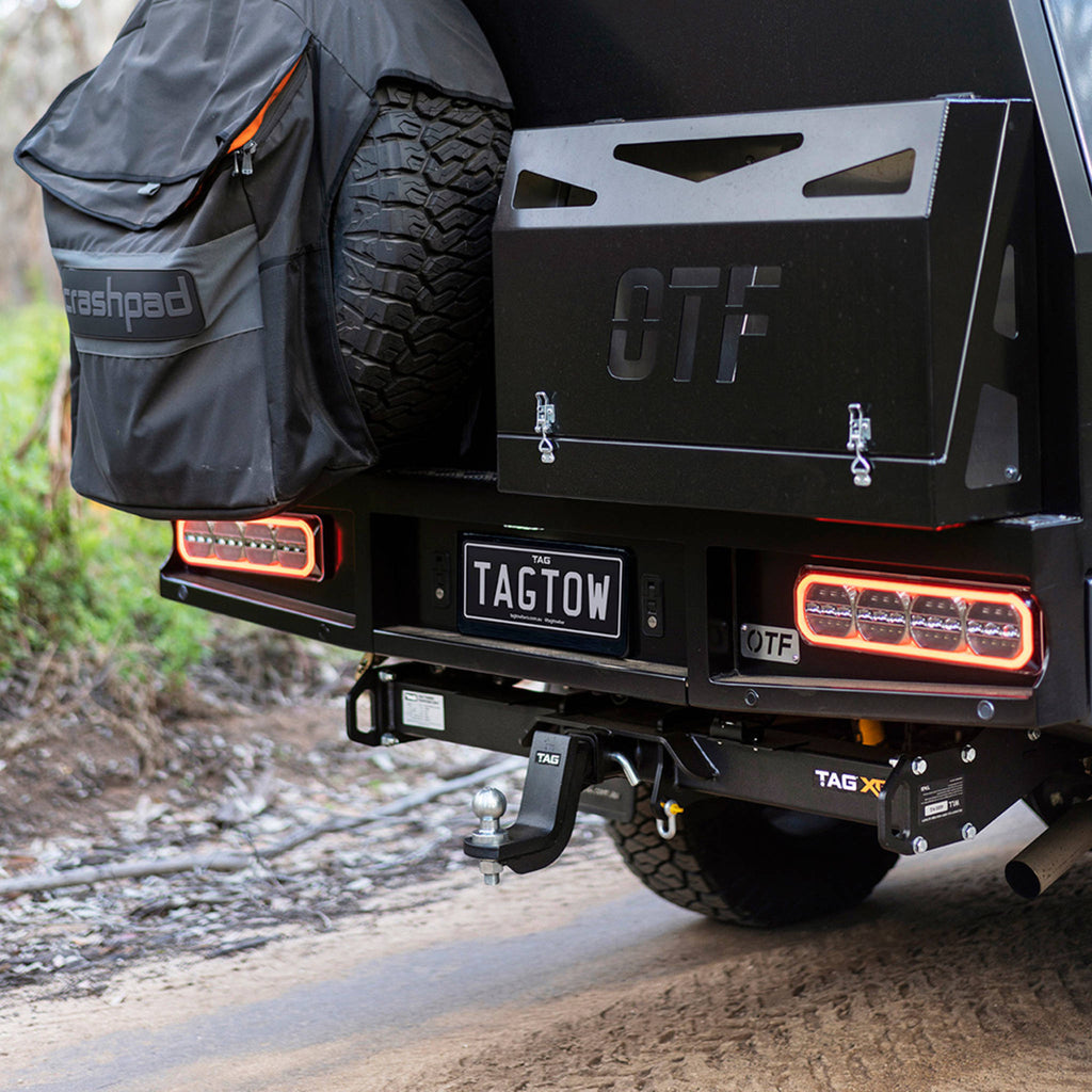 TAG | Extreme Recovery Towbar & Wiring Kit | BT-50 & D-MAX 2020–On Cab Chassis No Step | TXR800-K201