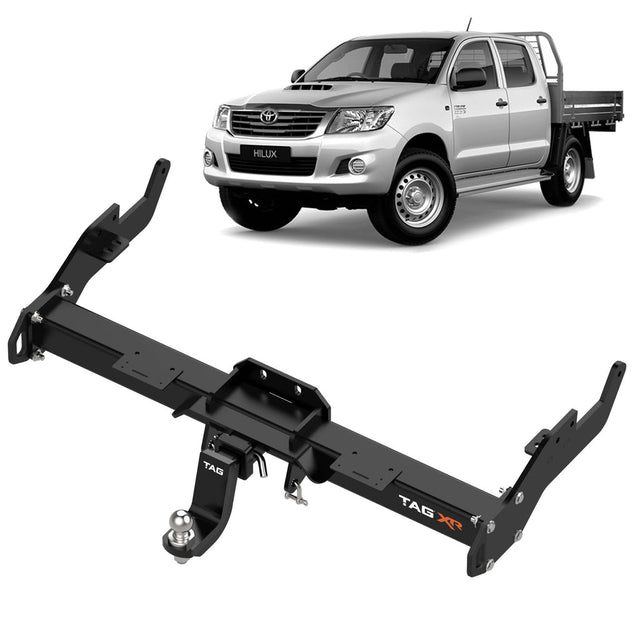 TAG | Extreme Recovery Towbar & Direct Fit Wiring | Toyota Hilux KUN, TGN, GGN 2008–2015 | TXR815-K201