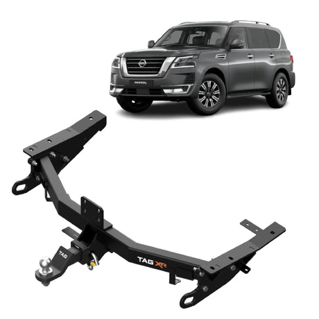 TAG | Extreme Recovery Towbar & Direct Fit Wiring | Nissan Y62 Patrol Series 1-5 2012–On | TXR852-K201