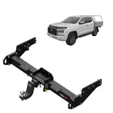 TAG - Mitsubishi Triton MV Cab Chassis (2024 - on) 4x4 Recovery Towbar & Direct Fit Wiring