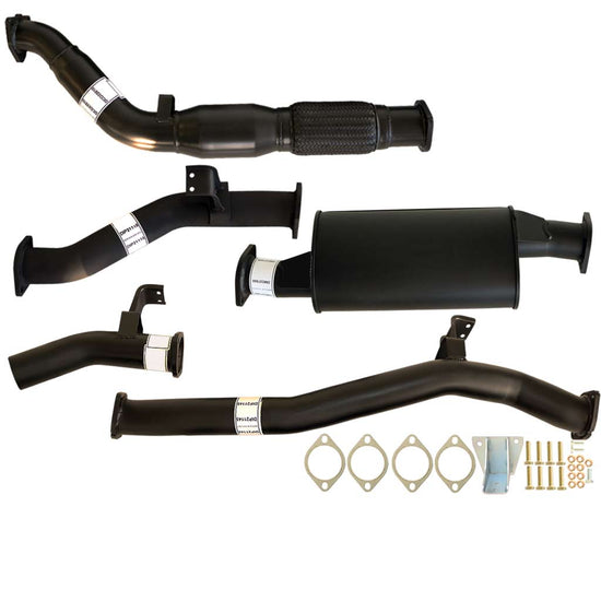 ESA | 3" Turbo Back Exhaust | Toyota Landcruiser 76 Series V8 Wagon 2007 - 9/2016 | TY211