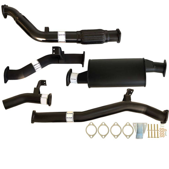 ESA | 3" Turbo Back Exhaust | Toyota Landcruiser 76 Series V8 Wagon 2007 - 9/2016 | TY211