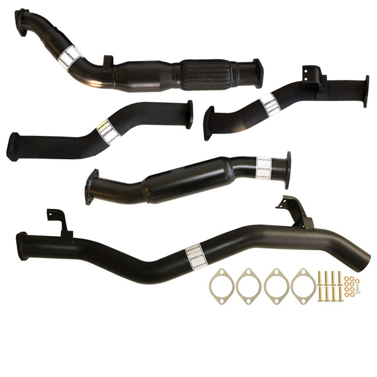 ESA | 3" Turbo Back Exhaust | Toyota Landcruiser 79 Series VDJ79R V8 D Cab Ute 2007 - 10/2016 | TY214-PO