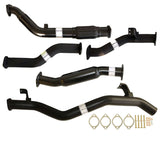 ESA | 3" Turbo Back Exhaust | Toyota Landcruiser 79 Series VDJ79R V8 D Cab Ute 2007 - 10/2016 | TY214-PO