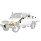 ESA | 3.5" Turbo Back DPF Delete Exhaust | Toyota Landcruiser 79 Series VDJ79 UTE 4.5L V8 10/2016 - On | TY218