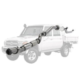 ESA | 4" Stainless Turbo Back DPF Model Exhaust | Toyota Landcruiser 79 Series VDJ79 Ute 4.5L V8 2016 - On | TY219-MCSS