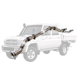 ESA | 3" DPF Back Exhaust | Toyota Landcruiser 79 Series VDJ79R V8 Ute MY17 2016-Onwards | TY223-HO