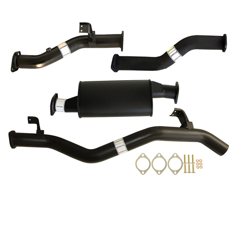 ESA | 3" DPF Back Exhaust | Toyota Landcruiser 79 Series VDJ79R V8 Ute MY17 2016-Onwards | TY223-HO