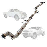ESA | 3" Turbo Back Exhaust | Toyota Hilux N70 3L D4D Ute 2005 - 2015 | TY234