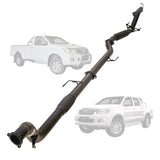 ESA | 3" Turbo Back Exhaust | Toyota Hilux N70 3L D4D Ute 2005 - 2015 | TY234