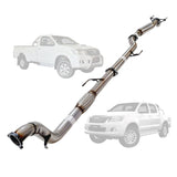 ESA | 3" Turbo Back Exhaust | Toyota Hilux N70 3L D4D Ute 2005 - 2015 | TY234