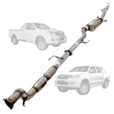 ESA | 3" Turbo Back Exhaust | Toyota Hilux N70 3L D4D Ute 2005 - 2015 | TY234