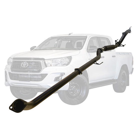 ESA | 3" DPF Back Exhaust | Toyota Hilux N80 2.4L Ute All Years | TY258
