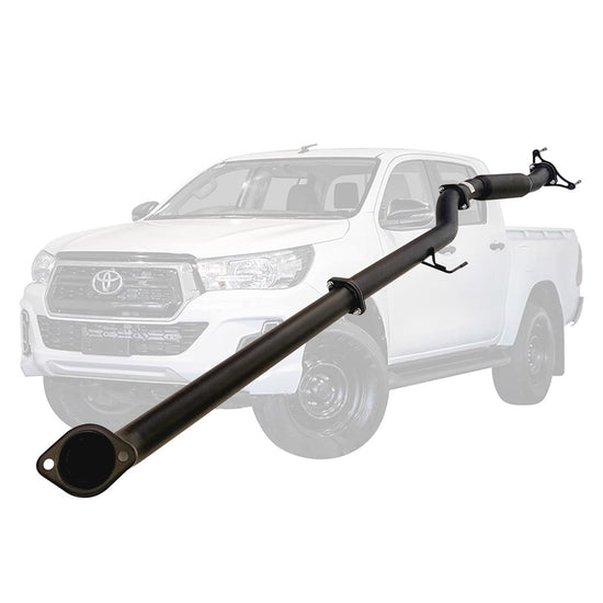 ESA | 3" DPF Back Exhaust | Toyota Hilux N80 2.4L Ute All Years | TY258