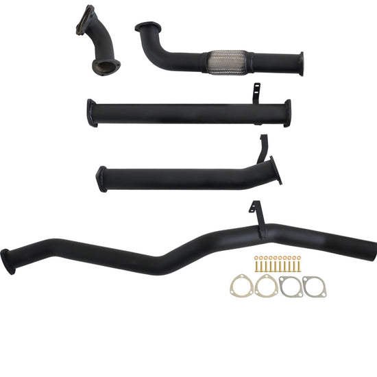 ESA | 3" Turbo Back Exhaust | Toyota Landcruiser 60 Series 4.0L 12H-T 1980 - 1990 | TY261