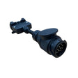 TAG | 13 Pin Round Euro to 7 Pin Flat Trailer Adaptor | UNT056