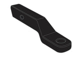 TAG | 2" Drop Forged Tow Ball Mount 222mm Long 50mm Square Hitch | Universal Heavy Duty | UNTTBM452
