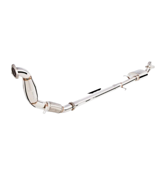 XFORCE - Mitsubishi Triton 2.4L TD 2009 - 2015 3" Inch Raw 409 Stainless Steel Turbo Back Exhaust System With Cat