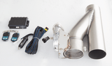 XForce | 3.5" Exhaust Y-Piece with Valved Cut-Out Kit | Stainless Steel | VK14
