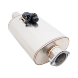 XForce | 3.5" In 3.5" Out Flanged Oval Varex Muffler | Universal Fitment | VMK11-350