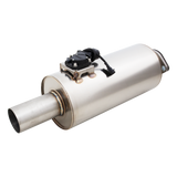 XForce | 2.5" Inlet Varex Universal Valved Muffler | 6.5" Round Body | VMK15-250