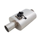 XForce | Varex Valved Oval Muffler 4" Inlet Flanged 16" Body | Universal Fitment | VMK18-400